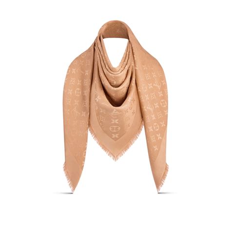 lv m71329|Monogram Pink Shawl Scarf .